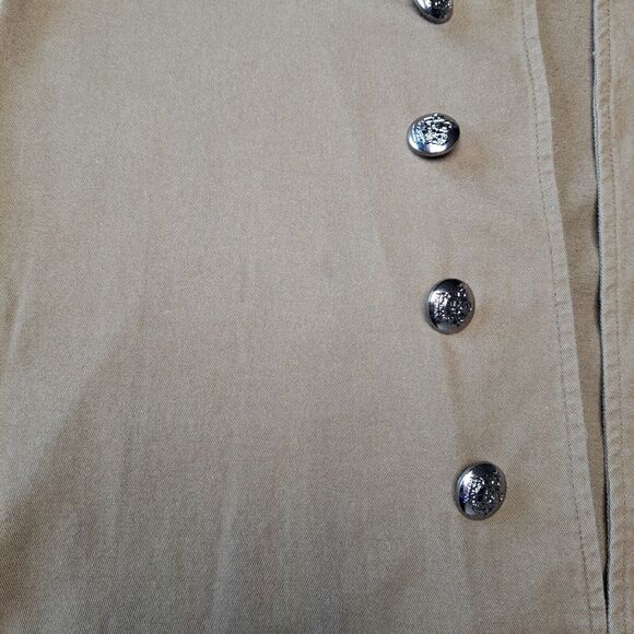 MISSLOOK CARDIGAN BLAZER JACKET WOMENS SIZE XL OPEN FRONT ARMY GREEN BUSINESS - Picture 5 of 10